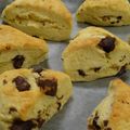 ねこばけ's cooksnap of when they made 簡単! チョコチャンク スコーン♥♥.