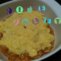 ♡ぁぃこ♡'s cooksnap of when they made 離乳食後期 ふわとろオムライス.