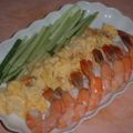 Jock's cooksnap of when they made 海老の棒棒鶏風サラダ.