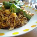Ｋazu's cooksnap of when they made 豚キムおくら.