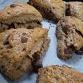 ねこばけ's cooksnap of when they made 簡単! チョコチャンク スコーン♥♥.