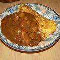 piro55's cooksnap of when they made カレーの翌日は☆カレーオムライス♪♪.