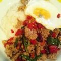 ゆみえん33's cooksnap of when they made 超簡単ガパオ☆タイ風ひき肉とバジル炒め.
