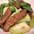 トクライ's cooksnap of when they made 牛肉のオイスターソース炒め.
