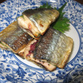 あらおば's cooksnap of when they made 酢っぱ美味い☆秋刀魚の梅しそはさみ焼き.