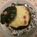 3mamakuma's cooksnap of when they made まるごと☆坊ちゃんかぼちゃグラタン.