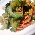 時花菜's cooksnap of when they made ゴーヤキムチ.