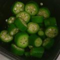 ＊まめゴマ＊'s cooksnap of when they made 超簡単♪おくらのめんつゆ漬け♪ご飯に♪.