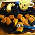 ふーたろママ's cooksnap of when they made かぼちゃとヨーグルトのパンケーキ.