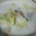 シロぶぅ's cooksnap of when they made ■キャベツたっぷりのミルクスープ■.