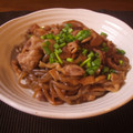 ミーリュウ's cooksnap of when they made こんにゃくと豚肉の炒め煮.
