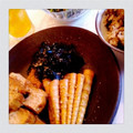 Nekoneko♪♪'s cooksnap of when they made 竹の子とワカメの優しい煮付け.