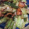 katze3's cooksnap of when they made 豚バラ肉とキャベツの味噌炒め.