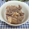 ととろ＆めい's cooksnap of when they made ステーキ職人牛すじの簡単な下処理のやり方.