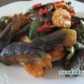 senmac's cooksnap of when they made 鶏となすのチリソース.