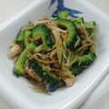 あっこ姉's cooksnap of when they made ゴーヤと鶏皮の炒め物♪.
