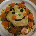 このみん家's cooksnap of when they made ＊デコカレー＊　にっこり太陽！.