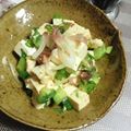 ＴＯＭＯＷＡＴ's cooksnap of when they made 豆腐とキュウリの梅だれ和え.