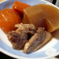 rururuonpu's cooksnap of when they made 圧力なべで失敗なしのぶり大根.