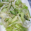 リリママ❤'s cooksnap of when they made 一分で完成♪簡単美味しい♪レタスサラダ♪.