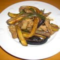 いなばにぃ's cooksnap of when they made 豚肉となすとピーマンの甘酢いため.