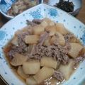 ミケさち's cooksnap of when they made 牛肉と大根の時雨煮風.
