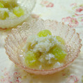 vegeange's cooksnap of when they made ブドウと大根おろしの酢の物.