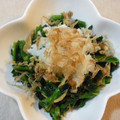 patisier's cooksnap of when they made ✿ほうれん草のなめたけ和え～みぞれのせ✿.