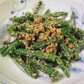 ｷｬﾘｨ's cooksnap of when they made さやいんげんのごまあえ.
