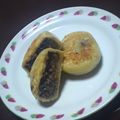 えみ_____'s cooksnap of when they made なす味噌のおやき.