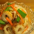 marilin36's cooksnap of when they made ちくわとモヤシの甘酢サラダ.