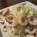 チョビ～☆'s cooksnap of when they made ✿簡単❀キャベツとちくわで✿和風和え.
