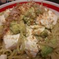 ninajamie's cooksnap of when they made 和風✿梅和え✿アボカドパスタ.