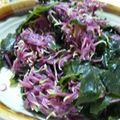 monchanママ's cooksnap of when they made 秋の味覚♪菊とワカメの味噌ポン酢和え.
