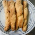 Ikeake's cooksnap of when they made 酒粕でスティックパン.
