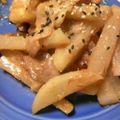 volvol's cooksnap of when they made 豚バラと大根のみそ炒め.