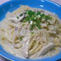 のんのんSTELLA's cooksnap of when they made きのこたっぷり豆乳パスタ.