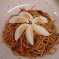龍青空ママ's cooksnap of when they made ちょっとひと手間ナポリタン.