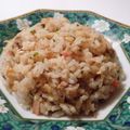 Fire-King's cooksnap of when they made ☆ナルト炒飯☆.