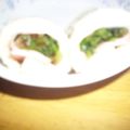 白いぐれーぷ's cooksnap of when they made かいわれハムの♦ロールサンド◆･..