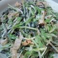 ♡KMS♡'s cooksnap of when they made おかずにもなる♪水菜のサラダ.