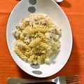 うに１１８'s cooksnap of when they made カリフラワーそぼろのホワイトパスタ.