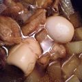 ☆マロニ☆'s cooksnap of when they made 大根と鶏もも肉の甘辛煮物.