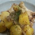 ユキキン's cooksnap of when they made 手羽元とじゃが芋のマスタード煮込み.