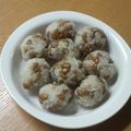 サーフブレイド's cooksnap of when they made 離乳食完了期❤納豆＆しらすおにぎり.