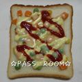 ＰＡＳＳ's cooksnap of when they made ベジトースト.