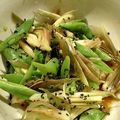 さぁ★たぁ★'s cooksnap of when they made 茗荷といんげんの簡単ポン酢和え☆.