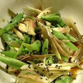さぁ★たぁ★'s cooksnap of when they made 茗荷といんげんの簡単ポン酢和え☆.