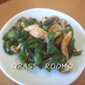 ＰＡＳＳ's cooksnap of when they made ピーマン＆椎茸✿簡単炒め.