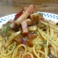 カルピスサワー's cooksnap of when they made 照焼ベーコンのペペロンチーノ.